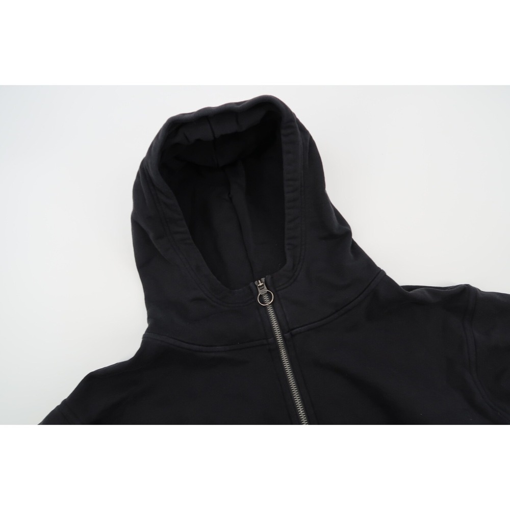 Lululemon Women's 6 Peloton All Yours Full Zip Hoodie Black Terry Sweatshirt - Picture 5 of 7